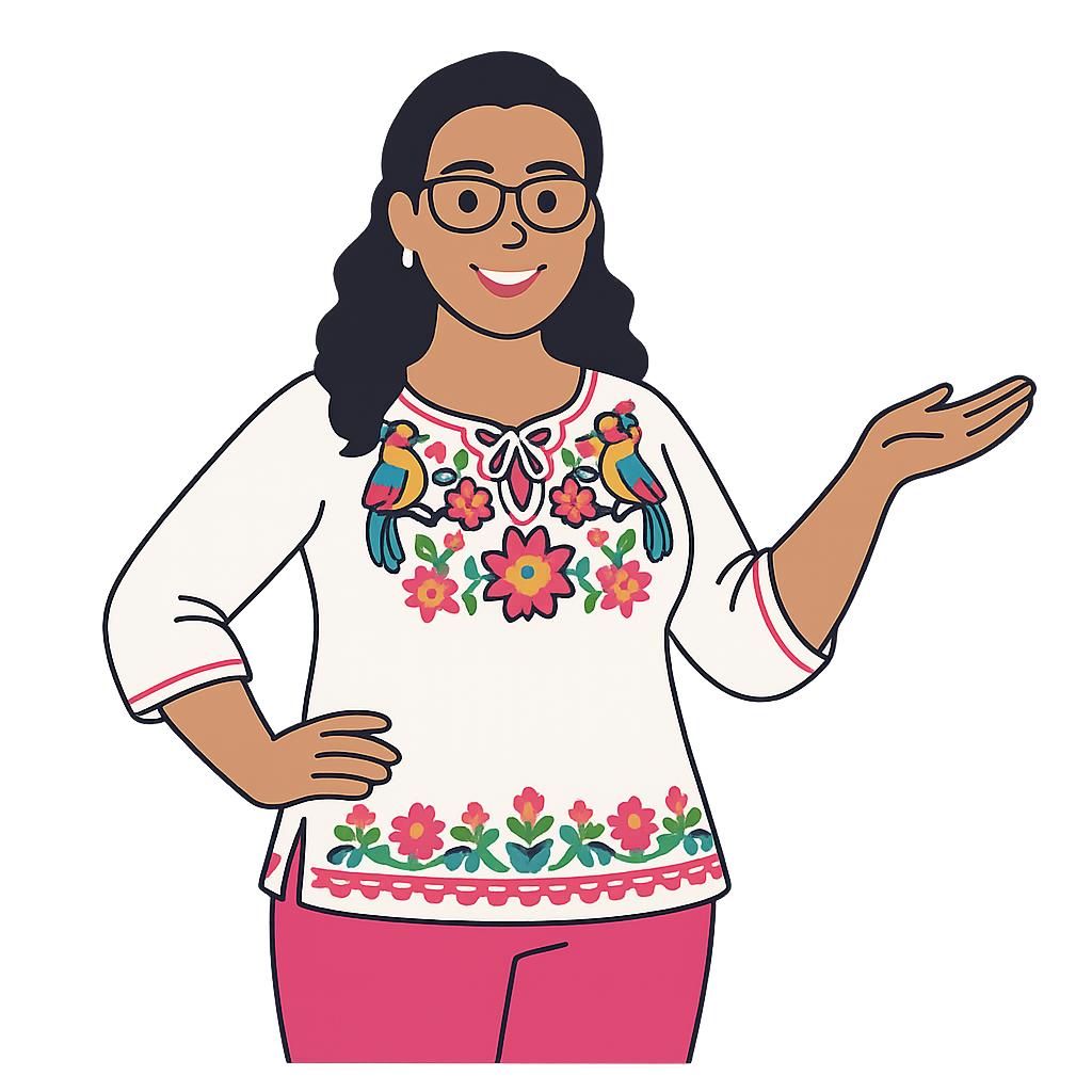 Dra. Deya illustration - here to help